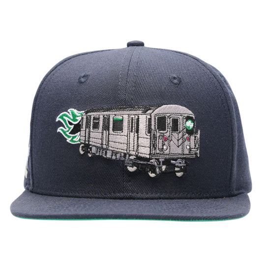 The Running Hot "R62A"           6 Panel Snapback