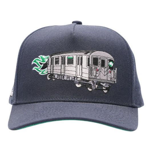 The Running Hot "R62A"           5 Panel Snapback
